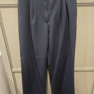 Abercrombie & Fitch Navy Blue Wide Leg Pants- 32/14 Long